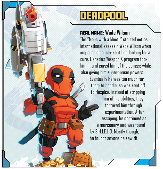 Marvel United: X-Men Deadpool Expansion - Kickstarter Edition - for just $29.99! 