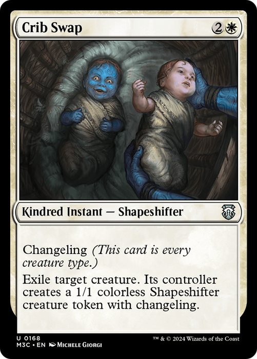Crib Swap (M3C-168) - Modern Horizons 3 Commander - for just $0.08! 