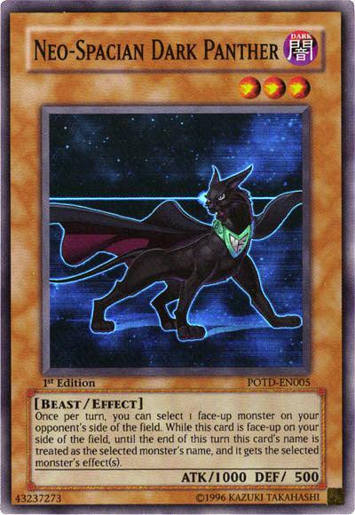 Neo-Spacian Dark Panther [POTD-EN005] Super Rare - for just $0.85! 