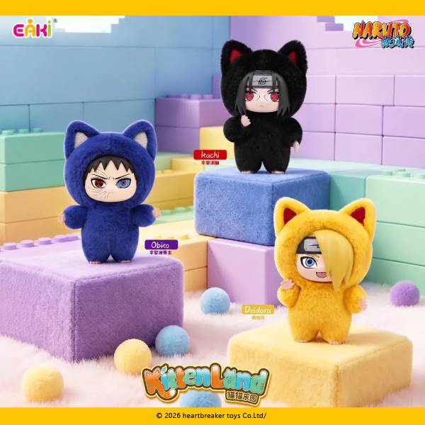 Naruto Kittenland Plush Pendant Blind Box - for just $19.99! 