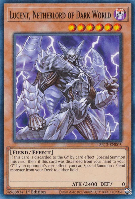 Lucent, Netherlord of Dark World [SR13-EN005] Common - for just $0.10! 