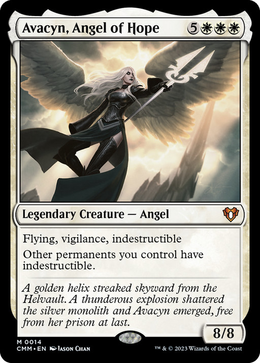 Avacyn, Angel of Hope (CMM-014) - Commander Masters - for just $8.98! 