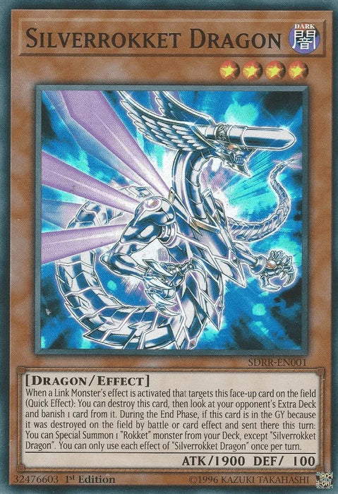 Silverrokket Dragon [SDRR-EN001] Super Rare - for just $0.15! 
