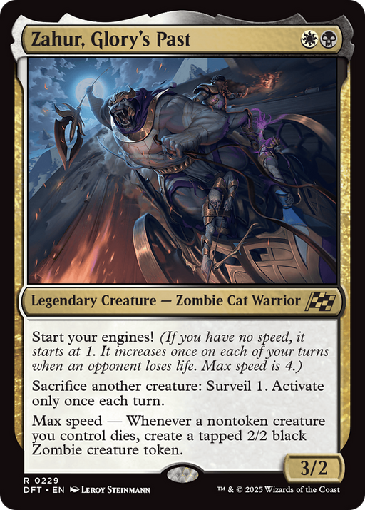 Zahur, Glory's Past (DFT-229) - Aetherdrift Foil - for just $0.09! 