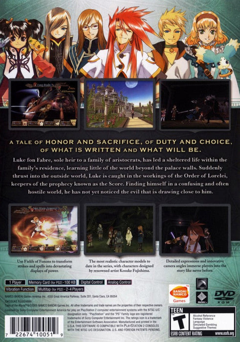 Tales of the Abyss – PlayStation 2 (PS2) - for just $0! 