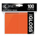 Ultra PRO: Standard 100ct Sleeves - Eclipse Gloss (Pumpkin Orange) - Just $0! Shop now at Retro Gaming of Denver