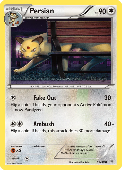 Persian (62/98) [XY: Ancient Origins] - for just $0.10! 