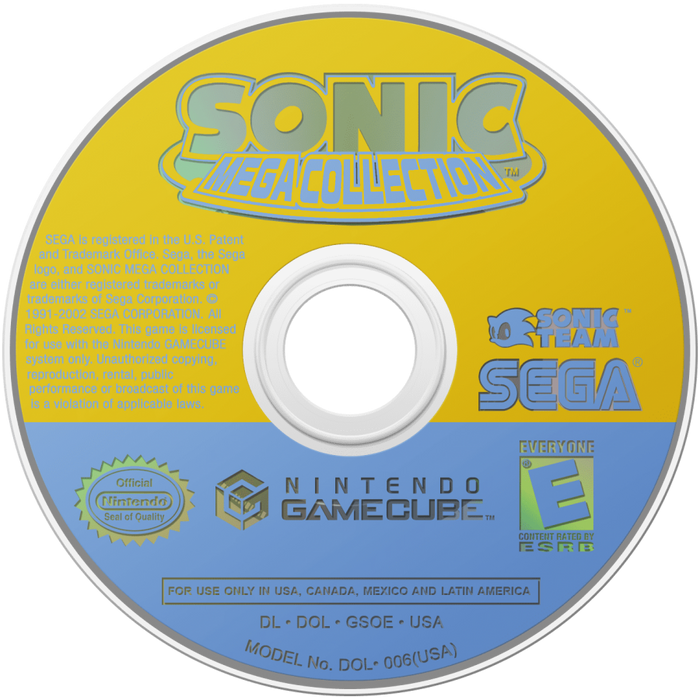 Sonic Mega Collection – GameCube (GC) - for just $14.99! 
