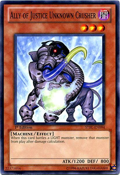 Ally of Justice Unknown Crusher [STBL-EN094] Common - for just $0.10! 