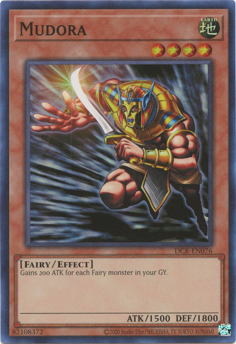 Mudora (25th Anniversary) [DCR-EN076] Super Rare - for just $1.45! 