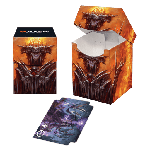 Ultra PRO: 100+ Deck Box - The Lord of the Rings (Sauron, the Dark Lord) - Just $0! Shop now at Retro Gaming of Denver