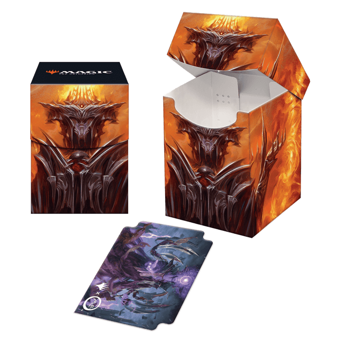 Ultra PRO: 100+ Deck Box - The Lord of the Rings (Sauron, the Dark Lord) - Just $0! Shop now at Retro Gaming of Denver