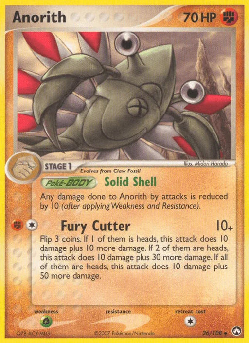 Anorith (26/108) [EX: Power Keepers] - for just $0.35! 