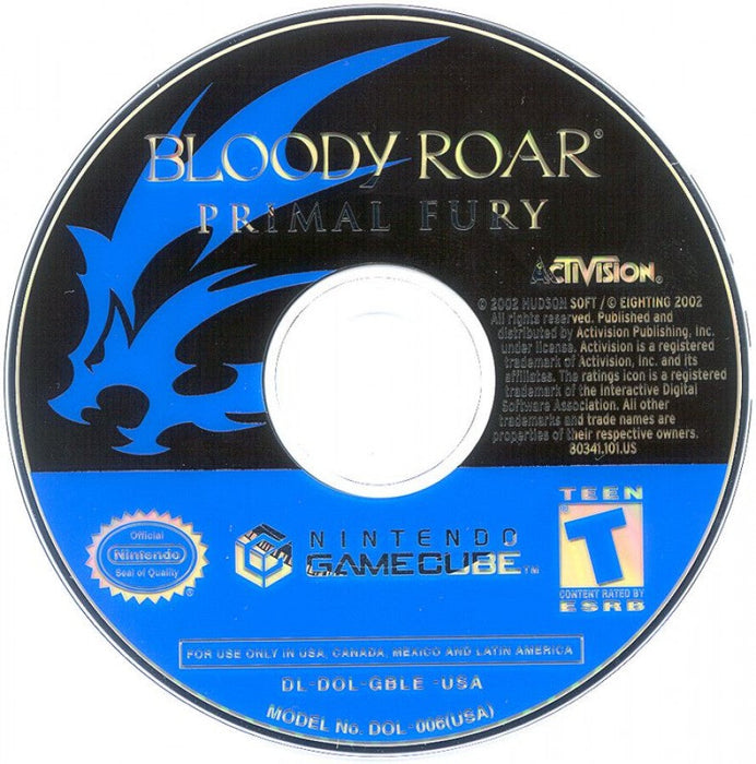 Bloody Roar: Primal Fury – GameCube (GC) - for just $17.99! 