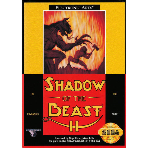 Shadow of the Beast II (Sega Genesis) - Premium Video Games - Just $0! Shop now at Retro Gaming of Denver