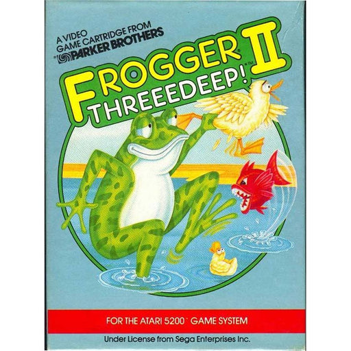 Frogger II: Threedeep (Atari 5200) - Just $0! Shop now at Retro Gaming of Denver