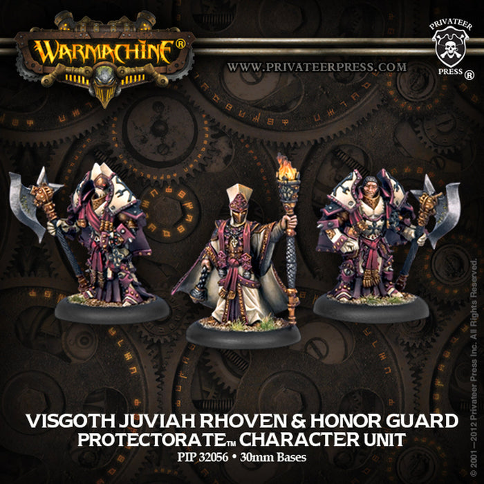 Warmachine: Protectorate of Menoth Visgoth Juviah Rhoven & Honor Guard - for just $26.99! 