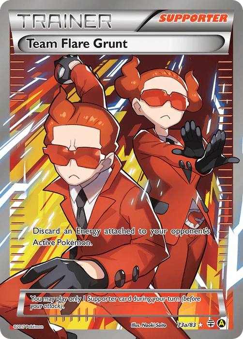 Team Flare Grunt (73a/83) [Alternate Art Promos] - for just $7.70! 