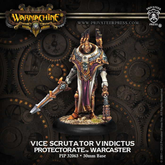 Warmachine: Protectorate of Menoth Vice Scrutator Vindictus - for just $9.99! 