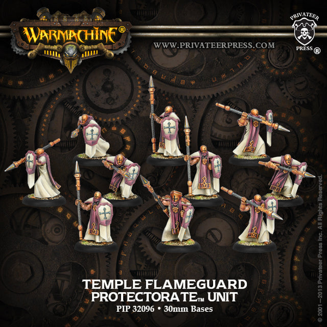 Warmachine: Protectorate of Menoth Temple Flameguard - for just $10.99! 