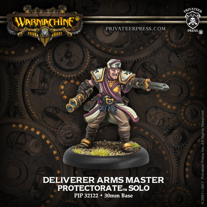 Warmachine: Protectorate of Menoth Deliverer Arms Master - Protectorate Solo - for just $11.99! 