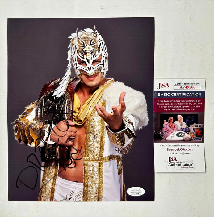 Dragon Lee Signed 8X10 Photo WWE Wrestling Latino World Order With JSA COA - for just $50! 