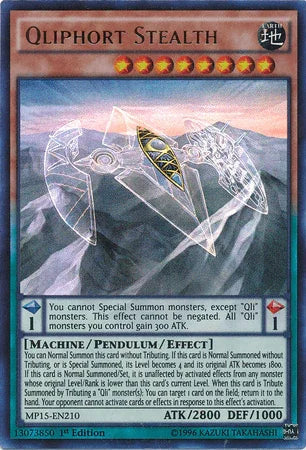 Qliphort Stealth [MP15-EN210] Ultra Rare - for just $0.90! 