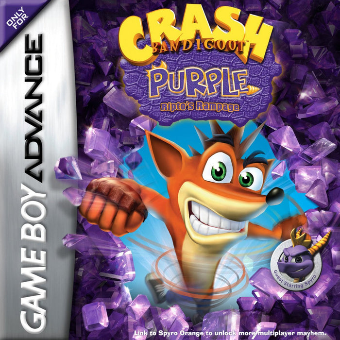 Crash Bandicoot: Purple – Game Boy Advance (GBA) - for just $0! 