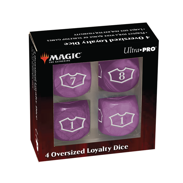 Ultra PRO: Loyalty Dice Set - 22MM Deluxe with 7-12 (Swamp) - for just $0! 