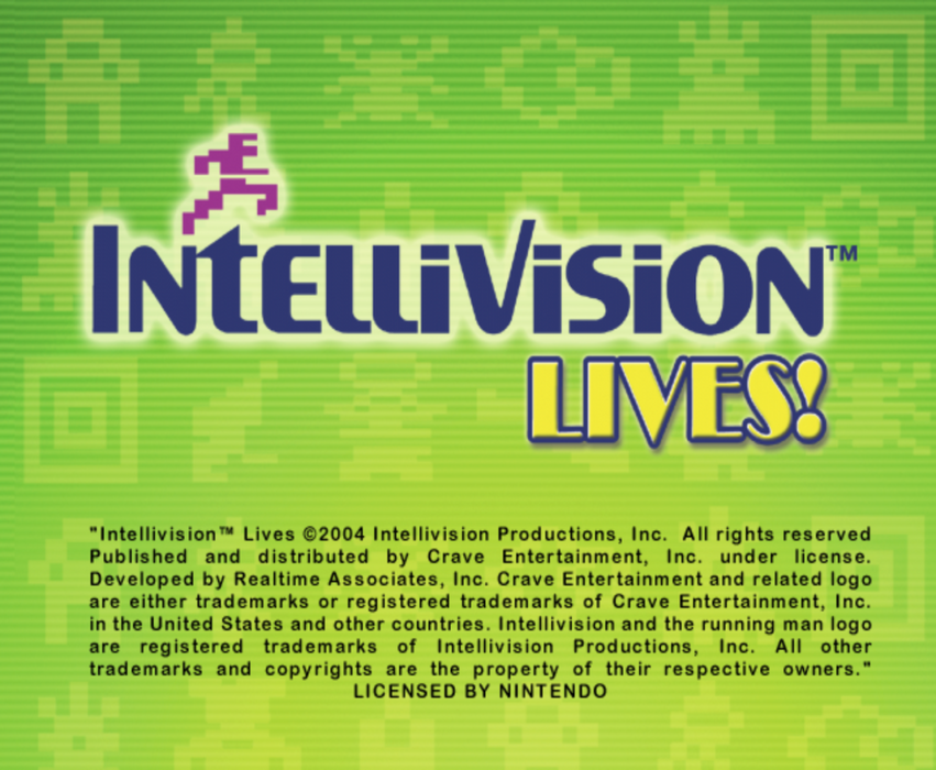 Intellivision Lives! – GameCube (GC) - for just $0! 