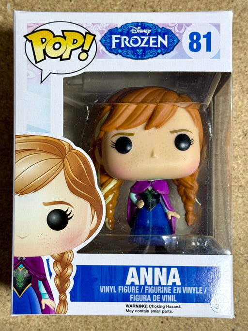 Funko Pop! Disney Anna #81 Frozen 2014 Kristen Bell Animated Princess - for just $10! 