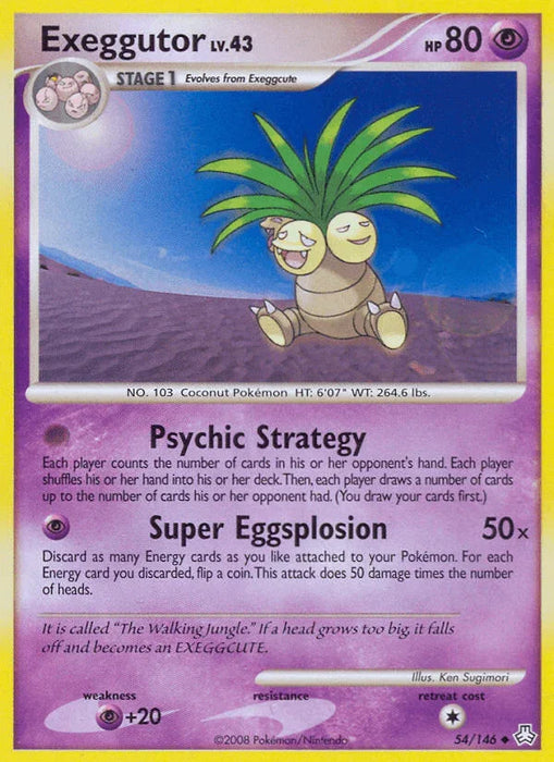 Exeggutor (54/146) [Diamond & Pearl: Legends Awakened] - for just $0.25! 