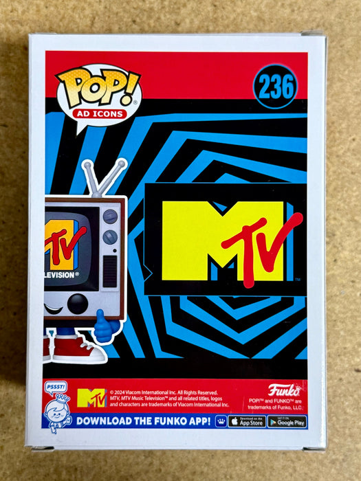 Musician Brent Smith Of Shinedown Signed 2024 MTV Funko Pop #236 With JSA COA - for just $140! 