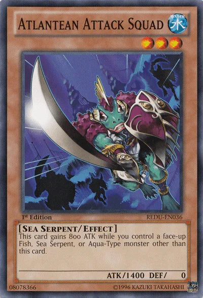 Atlantean Attack Squad [REDU-EN036] Common - for just $0.10! 
