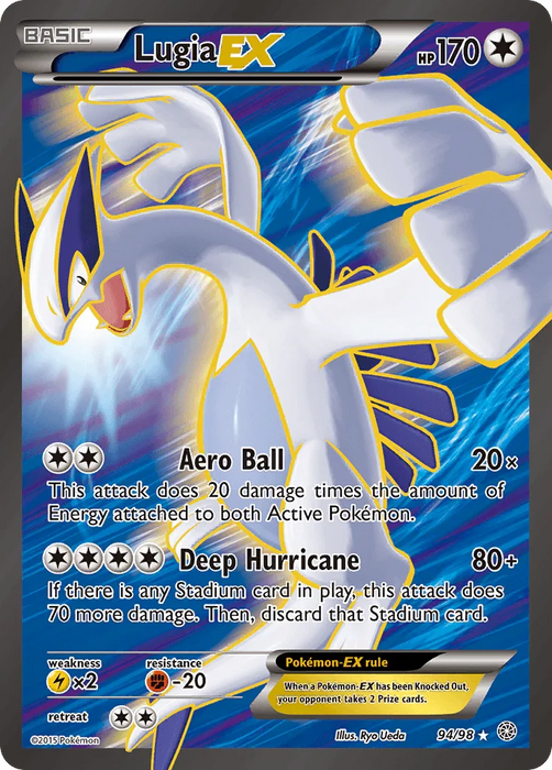 Lugia EX (94/98) [XY: Ancient Origins] - for just $84.55! 