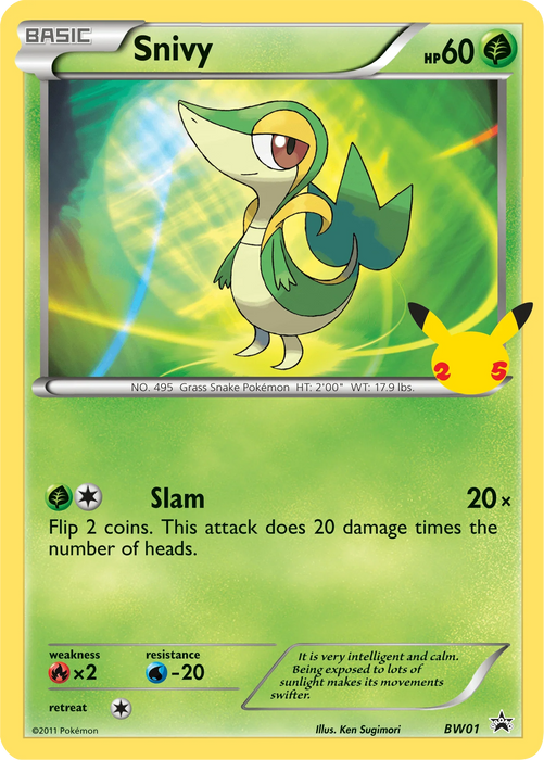 Snivy (BW01) [First Partner Pack] - for just $0.60! 
