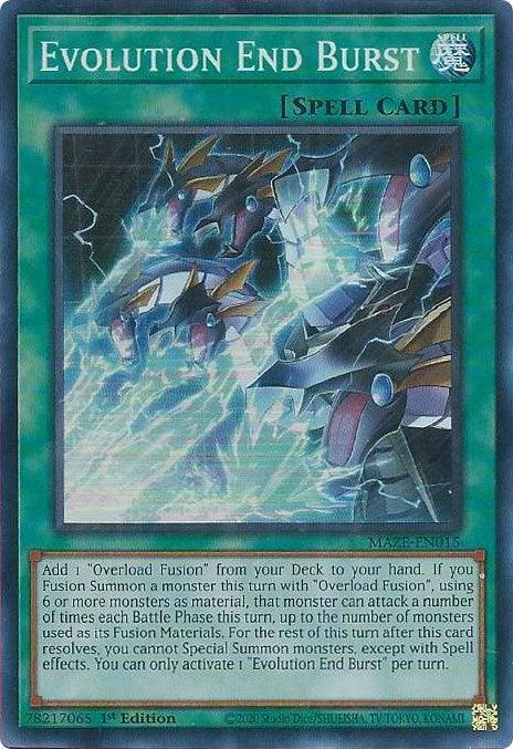 Evolution End Burst [MAZE-EN015] Super Rare - for just $0.10! 