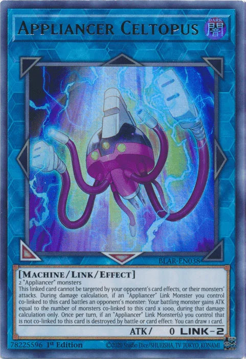 Appliancer Celtopus [BLAR-EN038] Ultra Rare - for just $0.10! 
