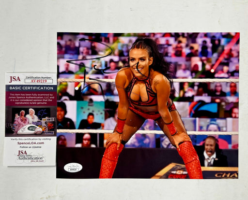 Zelina Vega Signed 8X10 Photo WWE Wrestling Latino World Order With JSA COA - for just $50! 