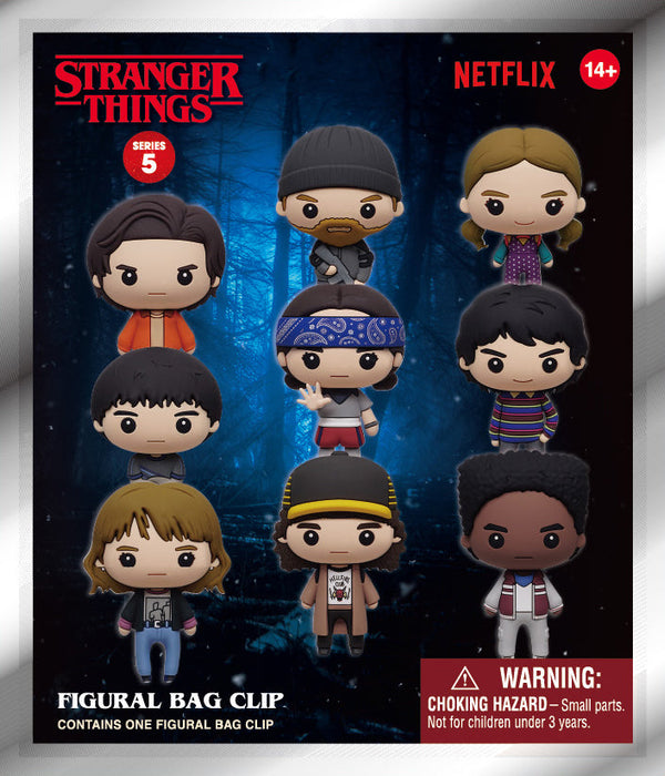 Stranger Things 3D Foam Bag Clip, Series 5 - for just $8.99! 