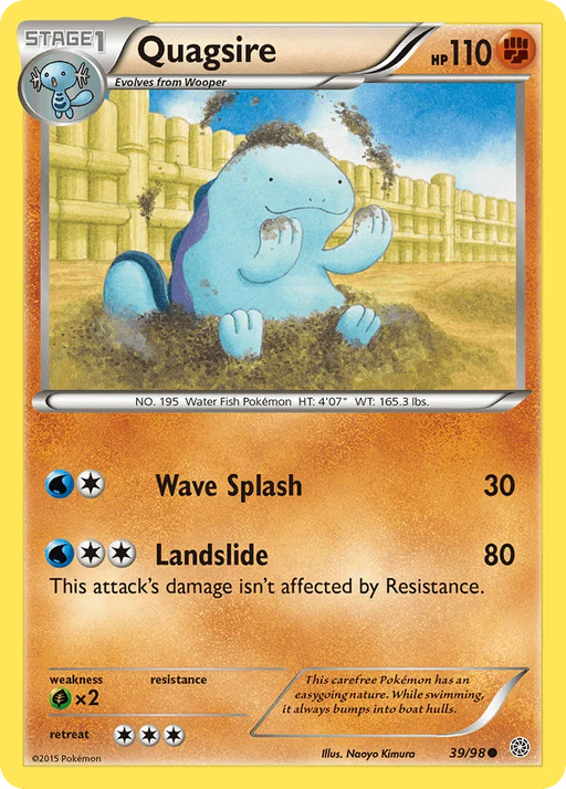 Quagsire (39/98) [XY: Ancient Origins] - for just $0.15! 