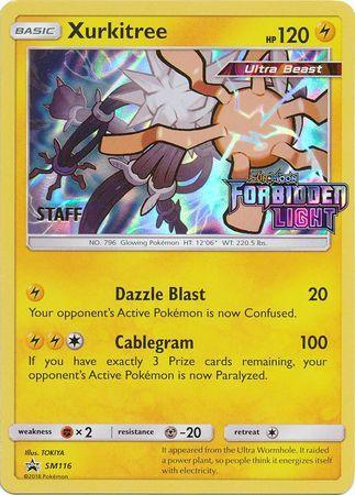 Xurkitree (SM116) (Staff Prerelease Promo) [Sun & Moon: Black Star Promos] - for just $8! 