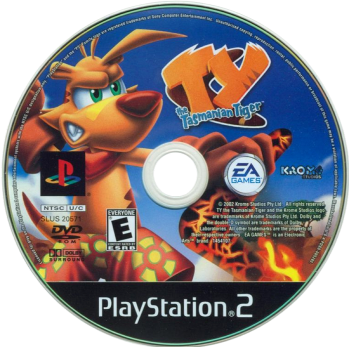 Ty the Tasmanian Tiger – PlayStation 2 (PS2) - for just $8.99! 