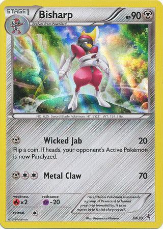 Bisharp (30/30) [XY: Trainer Kit 1 - Bisharp] - for just $0.20! 