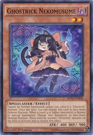 Ghostrick Nekomusume [MP14-EN204] Common - for just $0.15! 