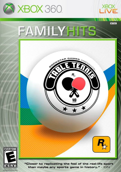 Table Tennis (Family Hits) (Xbox 360) - for just $0! 