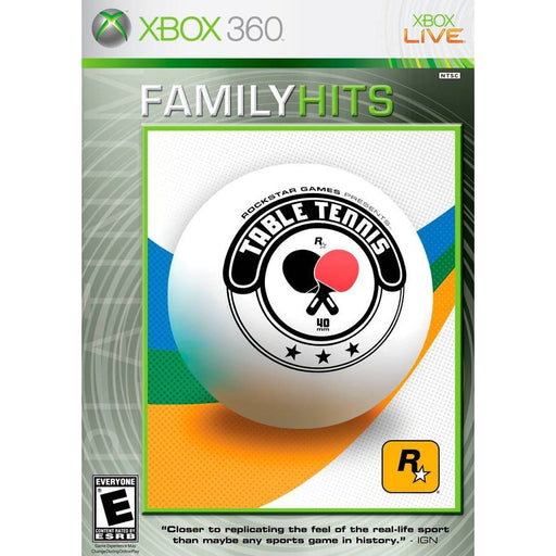 Rockstar Games presents Table Tennis (Family Hits) (Xbox 360) - Just $0! Shop now at Retro Gaming of Denver