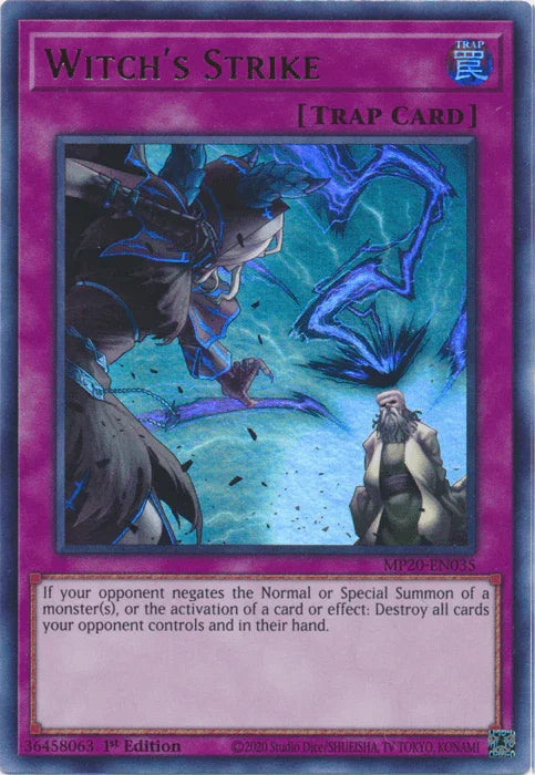 Witch's Strike [MP20-EN035] Ultra Rare - for just $1.70! 