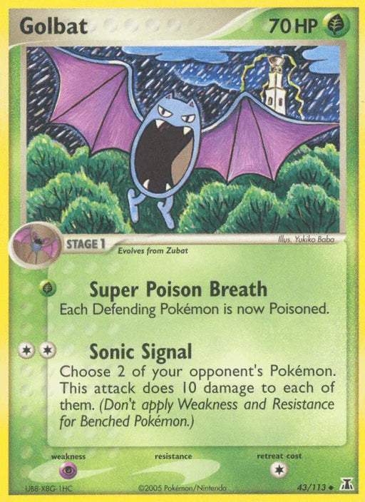 Golbat (43/113) [EX: Delta Species] - for just $0.45! 