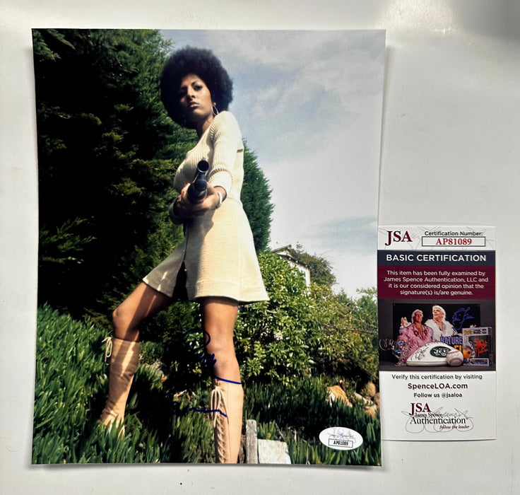 Pam Grier Signed Foxy Brown 8x10 Photo With JSA COA Jackie Brown Coffy - for just $80! 